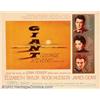 Image 1 : Giant (Warner Brothers, 1956). Half Sheet (22" X 28"). This sprawling epic tale of a Texas family...