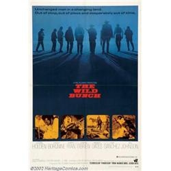The Wild Bunch (Warner Brothers, 1969). One Sheet (27" X 41"). A group of desperadoes, who no lon...