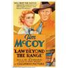 Image 1 : Law Beyond the Range (Columbia, 1935). One Sheet (27" X 41"). Recruited by Hollywood to provide I...