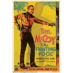 Fighting Fool, The (Columbia, 1932). One Sheet (27" X 41"). Fine on Linen.  Important notice: We...