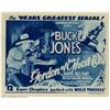 Image 1 : Gordon of Ghost City (Universal, 1933). Title Lobby Card (11" X 14")Beautiful duotone title card...