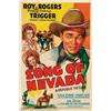 Image 1 : Song of Nevada (Republic, 1944). One Sheet (27" X 41"). Very Fine on Linen.  Important notice: We...