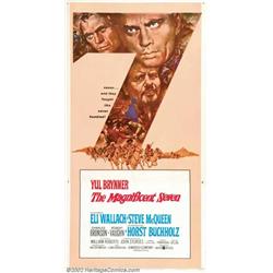 Magnificent Seven, The (United Artists, 1960). Three Sheet (47" X 81"). This larger format is gen...