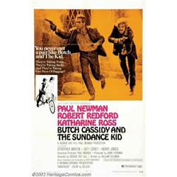 Butch Cassidy and the Sundance Kid (20th Century Fox, 1969). One Sheet (27" X 41") Style B. Rober...