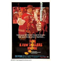 For a Few Dollars More (United Artists, 1967). One Sheet (27" X 41"). Director Sergio Leone and a...