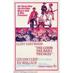 Good, the Bad, and the Ugly, The (United Artists, 1968). One Sheet (27" X 41"). Sergio Leone's Ci...