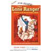 Image 1 : Lone Ranger, The (Warner Brothers, 1956). One Sheet (27" X 41") Clayton Moore became synonymous w...