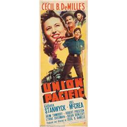 Union Pacific (Paramount, 1939). Insert (14" X 36"). Here's the perfect item for that railroad co...