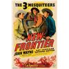 Image 1 : New Frontier, The. (Republic, 1939). One Sheet (27" X 41"). John Wayne, in his stint at Republic,...