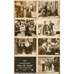 Chase Me Charlie (Essanay, 1917). Lobby Card Set (11" X 14"). This film was a compilation of many...