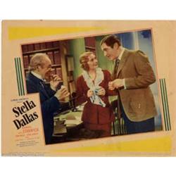 Stella Dallas (United Artists, 1937). Lobby Card (11" X 14"). Barbara Stanwyck stars in the defin...