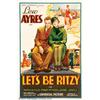 Image 1 : Let's Be Ritzy (Universal, 1934). One Sheet(27" X 41") Universal Studios produced some of the mos...