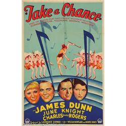 Take a Chance (Paramount, 1933). One Sheet (27" X 41") Based on the musical "Take A Chance" by Bu...