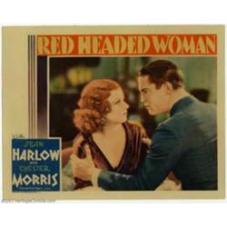 Red-Headed Woman (MGM, 1932). Lobby Card (11" X 14") Jean Harlow plays the role of Lil, the heart...