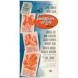 Imitation of Life (Universal, 1959). Three Sheet (41" X 81"). Lana Turner stars in this classic s...