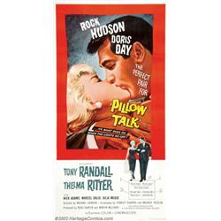 Pillow Talk (Universal, 1959). Three Sheet (41" X 81") Very Fine on Linen.  Important notice: We...