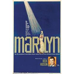 Marilyn (20th Century Fox, 1963). ) 40 X 60. Shortly after Marilyn Monroe's death, Fox created th...