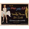 Image 1 : Seven Year Itch, The (20th Century Fox, 1955). Title Lobby Card (11" X 14"). This is THE title ca...
