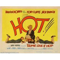 Some Like It Hot (United Artists, 1959). Title Lobby Card (11" X 14"). Billy Wilder's movie has b...