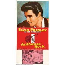 Jailhouse Rock (MGM, 1957). Three Sheet (41" X 81"). Fine+ on Linen.  Important notice: We expect...