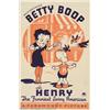 Image 1 : Betty Boop With Henry (Paramount, 1935). One Sheet (27" X 41"). Max and Dave Fleischer began thei...