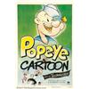 Image 1 : Popeye (Paramount, 1950). One Sheet (27" X 41"). Until 1950, all of Paramount's cartoon one sheet...
