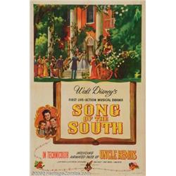 Song of the South (RKO, 1946). One Sheet (27" X 41"). Very Fine+.  Important notice: We expect to...