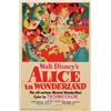Image 1 : Alice in Wonderland (RKO, 1951). One Sheet (27" X 41"). Fine/Very Fine.  Important notice: We exp...