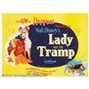 Image 1 : Lady and the Tramp (Disney, 1955). British Quad (30" X 40") One of Disney's more charming animate...