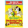 Image 1 : One Hundred and One Dalmatians (Buena Vista, 1961). One Sheet (27" X 41"). Very Fine on Linen.  I...