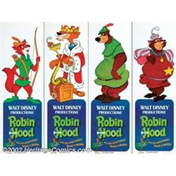 Robin Hood (Buena Vista, 1971). Door Panels (4) (20" X 60"). Very Fine/ Near Mint.  Important not...