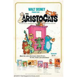 Walt Disney Animation # 1 (Buena Vista). The following six One Sheets (27" X 41") are offered in...