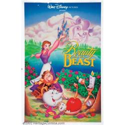 Beauty and the Beast (Buena Vista, 1991). One Sheets (27" X 41") (2). Both the advance and the re...