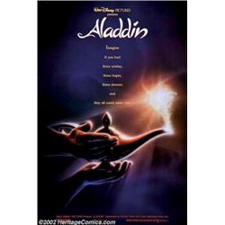 Aladdin (Buena Vista, 1992). One Sheets (27" X 41") (2). Both the advance and the regular One She...