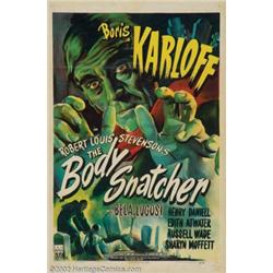 The Body Snatcher (RKO, 1945). One Sheet (27" X 41"). This one has it all! Legendary horror produ...