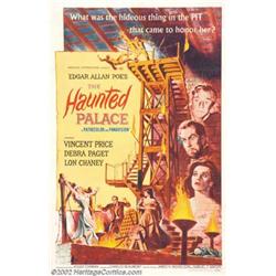 Haunted Palace, The (American International, 1963). One Sheet (27" X 41"). Roger Corman cast Vinc...