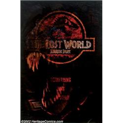 Jurassic Park II: The Lost World (Universal, 1997). Lenticular One Sheet (27" X 41"). In the firs...