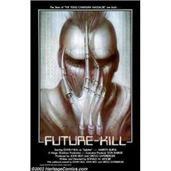 Future-Kill (IFM, 1985). One Sheet (27" X 41"). The stars of the "Texas Chainsaw Massacre" are ba...