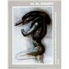 Image 1 : Alien (1981) Gallery Exhibition Poster (22"x28"). H. R. Giger has signed this amazing poster, for...