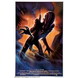 Alien (20th Century Fox, R-1994). One Sheet (27" X 41") Kilian Enterprises commissioned artist Jo...