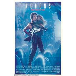 Aliens (20th Century Fox, 1986). One Sheet (27" X 41"). This poster was pulled from distribution...