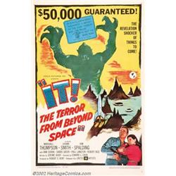 It! The Terror From Beyond Space (United Artists, 1958). One Sheet (27" X 41"). One of the better...