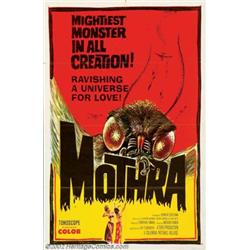 Mothra (Columbia, 1962). One Sheet (27" X 41"). Two miniature Japanese women begin singing to the...