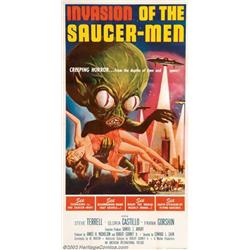 Invasion of the Saucermen (American International, 1957). Three Sheet (41" X 81"). AIP's graphic...