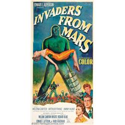 Invaders From Mars (20th Century Fox, 1953). Three Sheet (41" X 81"). This classic science fictio...