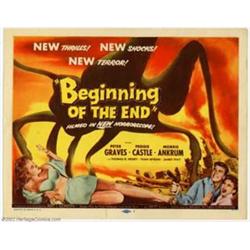 Beginning of the End (Republic, 1957). Title Lobby Card (11" X 14"). One of the classics of atomi...
