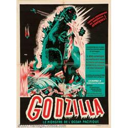 Godzilla (Toho, 1956). French (24" X 32"). This great poster is from the "King" of Toho Studios r...