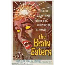 Brain Eaters, The (American International, 1958). One Sheet (27" X 41"). One of the best posters...