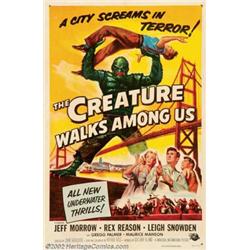 Creature Walks Among Us, The (Universal International, 1956). One Sheet (27" X 41"). The third in...