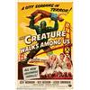 Image 1 : Creature Walks Among Us, The (Universal International, 1956). One Sheet (27" X 41"). The third in...